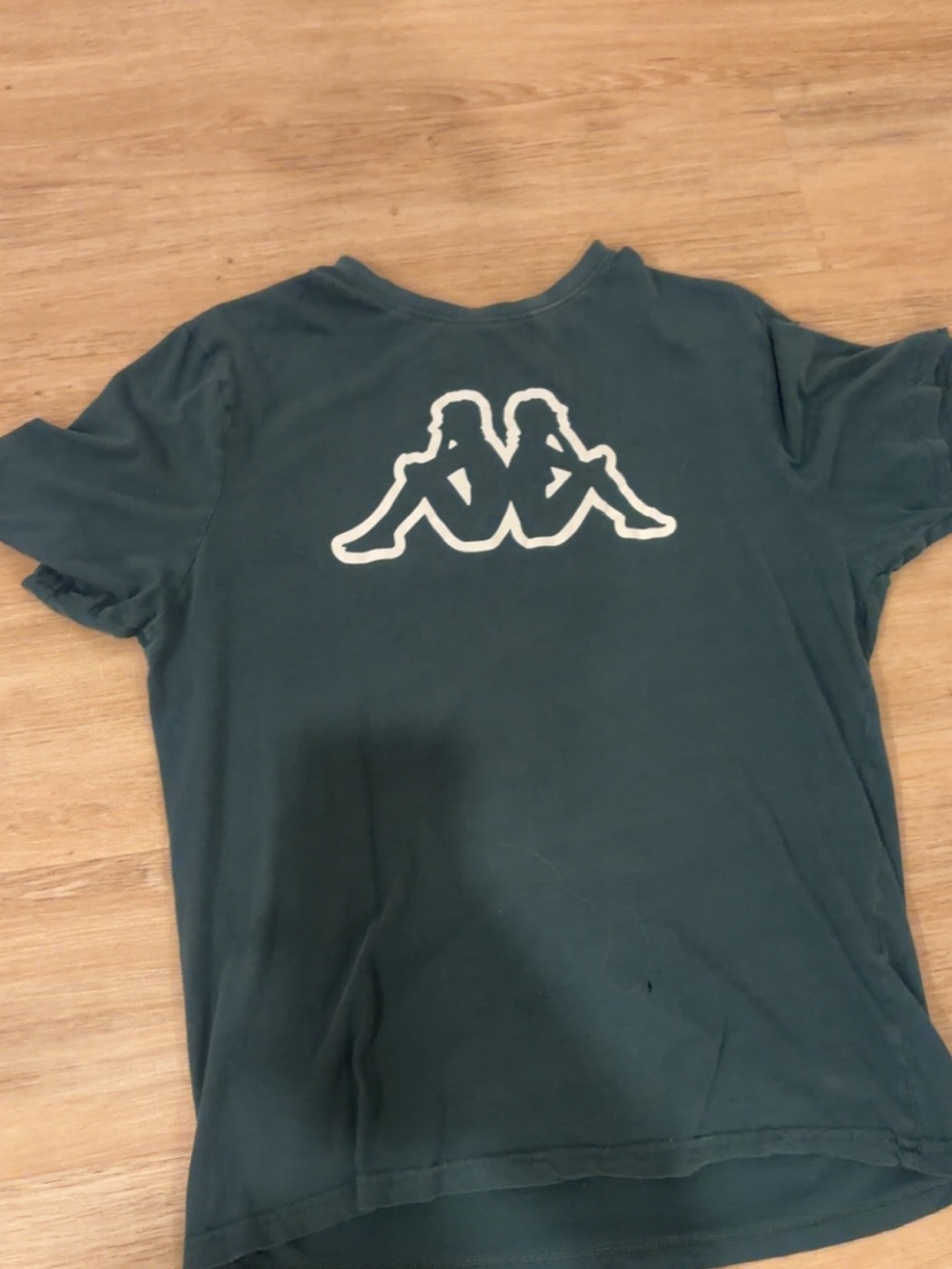 Kappa Women's Teal Short Sleeve Logo Tee